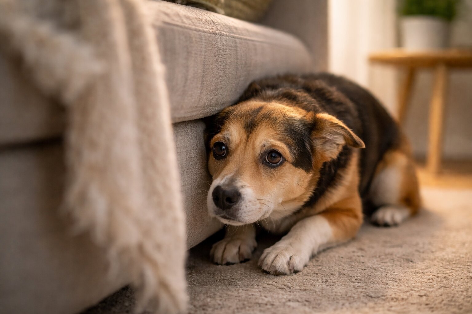 Comment gérer un chien peureux ou craintif