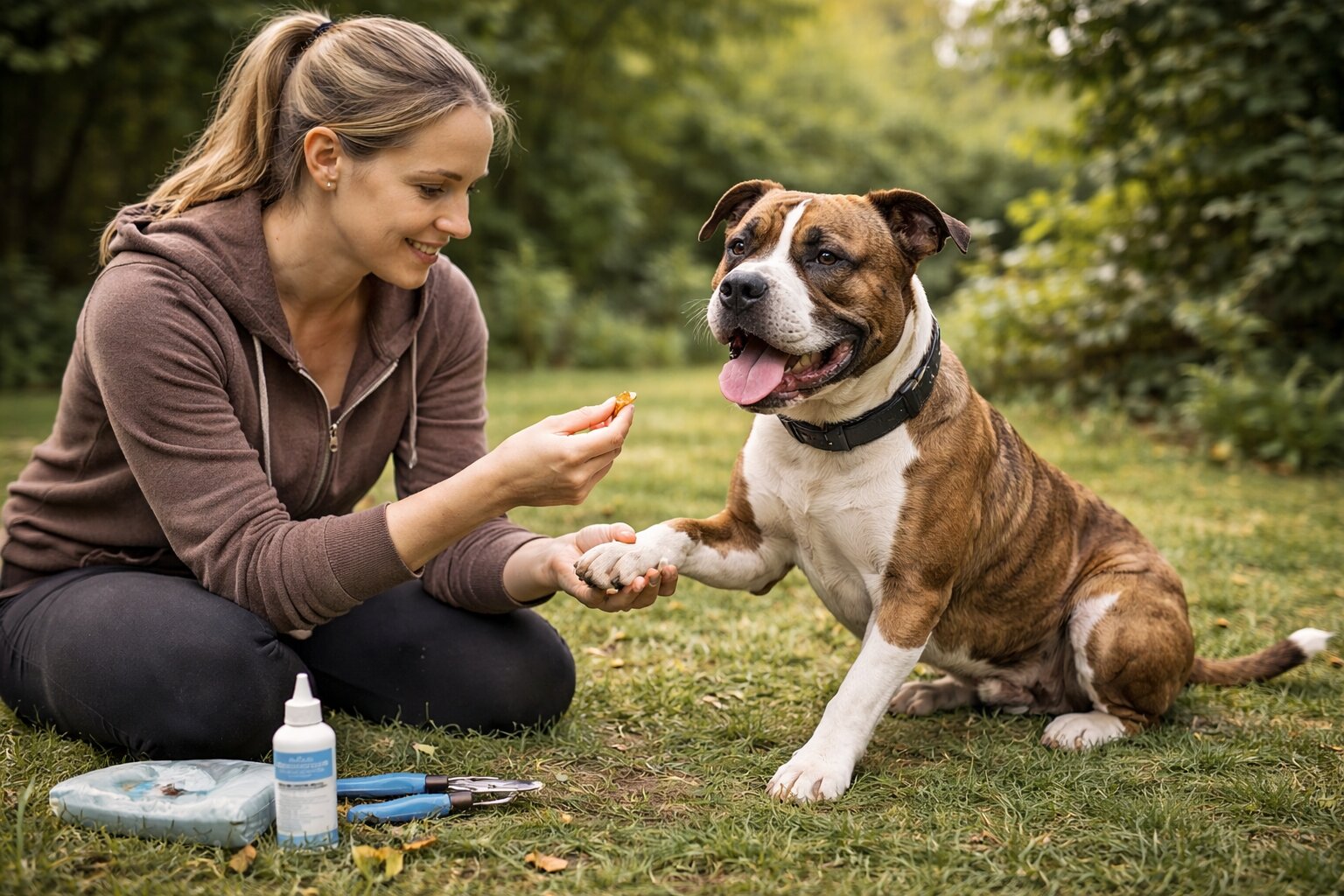 Medical training : habituer son chien aux soins vétérinaires